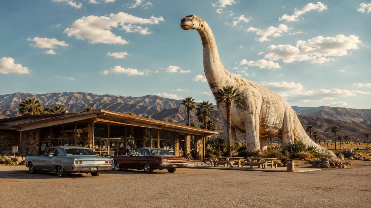 American Roadside Attractions of the 1950s to 1970s