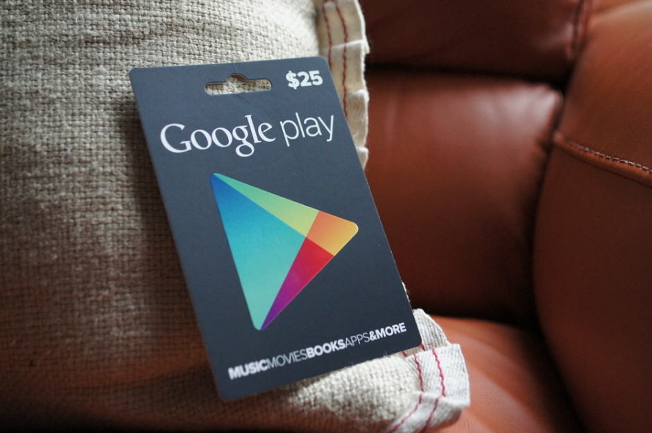 $25 Google Play Gift Card!
